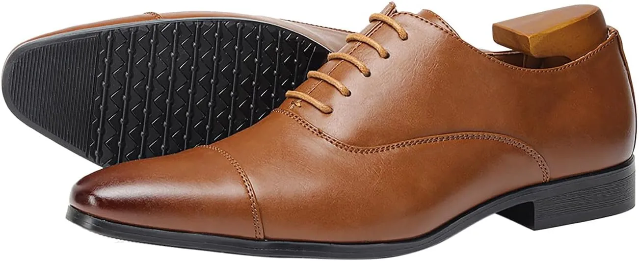 Mens Oxfords Formal Prom Dress Shoes Fashion Casual Wedding Business Tuxedo Walking Shoes for Men Boys