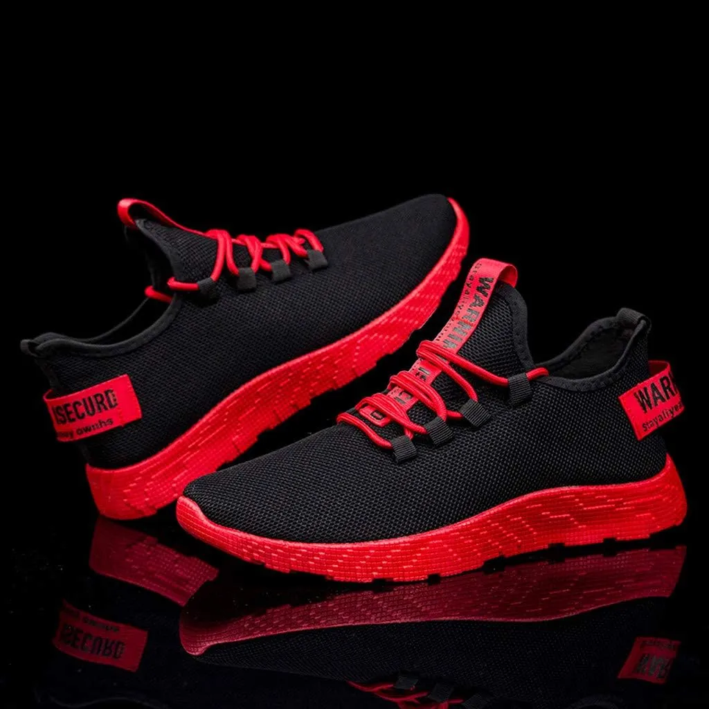Mens Oxfords Lace-Up Lightweight Casual Walking Shoes Running Shoes for Women Mesh Woman Shoes Casual Chunky Sneakers Red Tennis Shoe Loafers Shoe