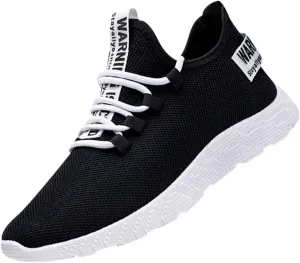Mens Oxfords Lace-Up Lightweight Casual Walking Shoes Running Shoes for Women Mesh Woman Shoes Casual Chunky Sneakers Red Tennis Shoe Loafers Shoe