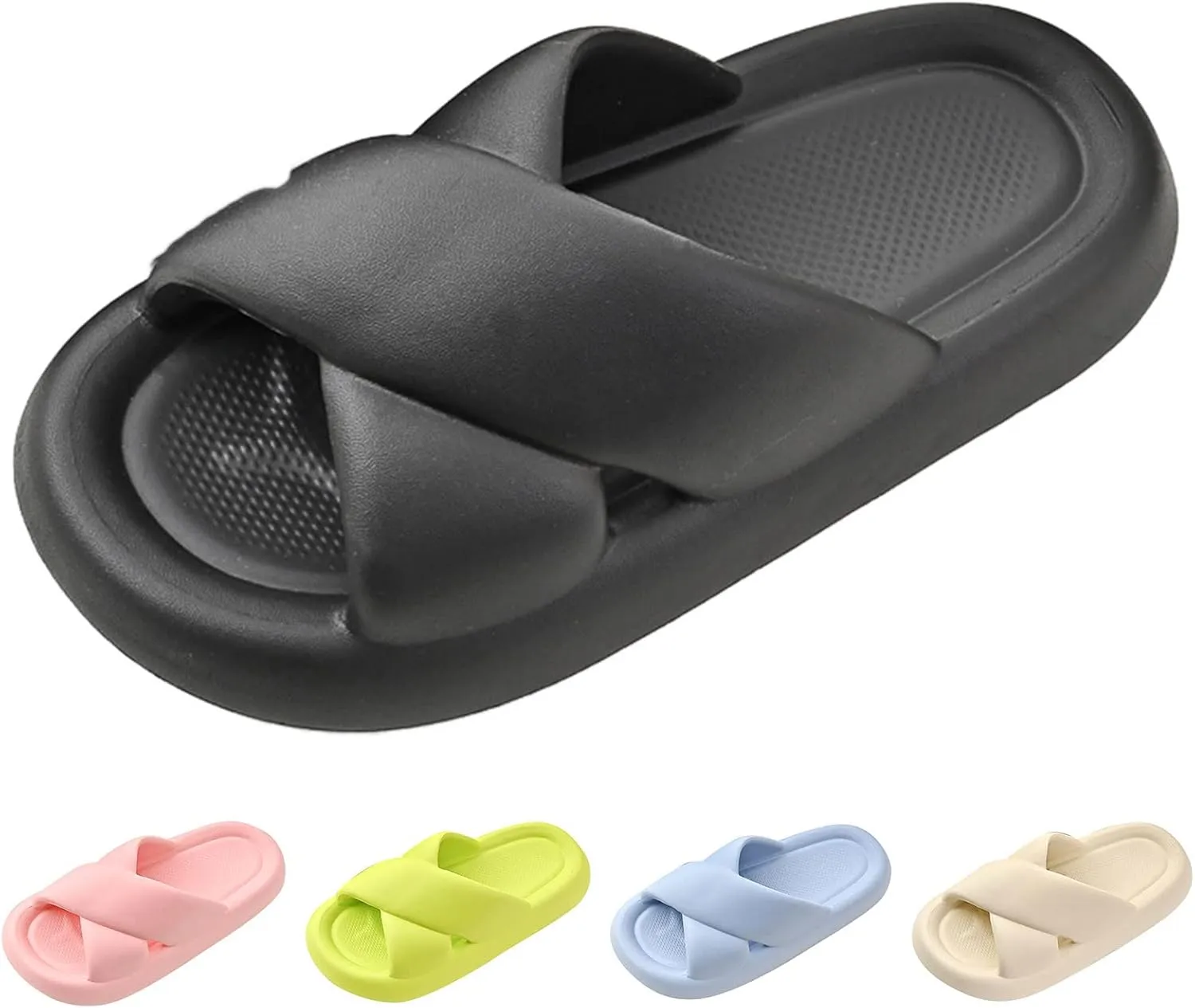 Mens Shower Shoes Slides for Women Mens Slides Shower Shoes Women Pool Living Room Open Toe Slippers