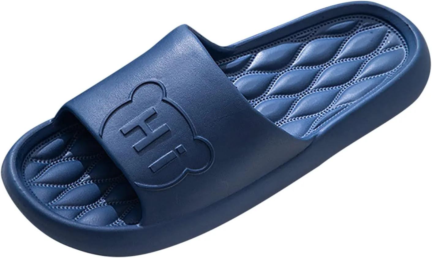 Mens Slides Womens Slides Cloud Slippers for Men Shower Shoes Women Ultra Comfort Open Toe Gym Slippers