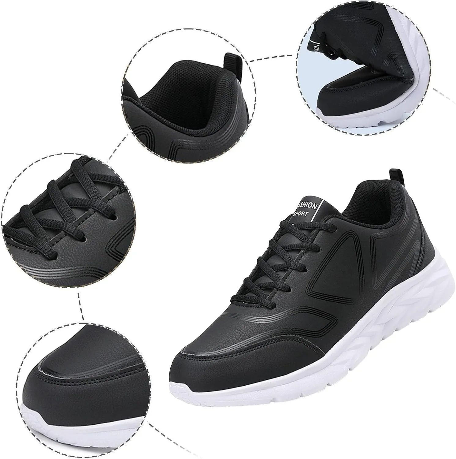 Men's Walking Shoes Soft Cushions Athletic Fashion Simple Running Summer and Autumn Lightweight Men's Sneaker