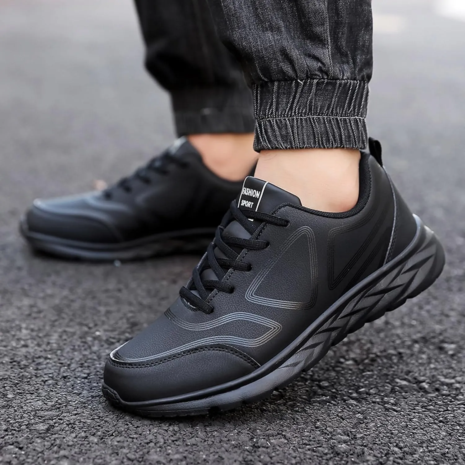 Men's Walking Shoes Soft Cushions Athletic Fashion Simple Running Summer and Autumn Lightweight Men's Sneaker