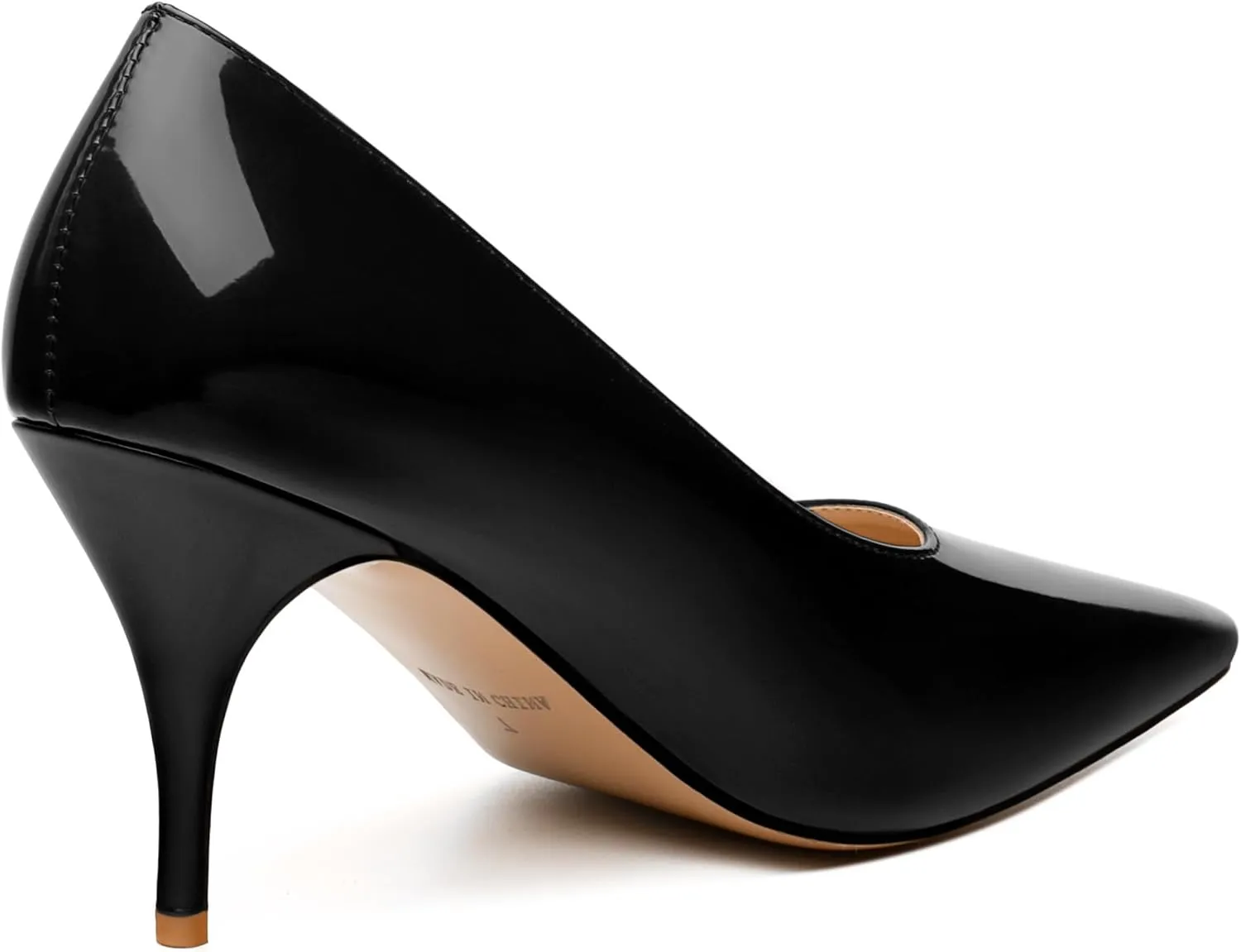 NUMALEO Women's Pumps Pointed Toe Heels Closed Toe High Heels Stiletto Comfortable Business Heels 3 Inch Wedding Party Dress Shoes