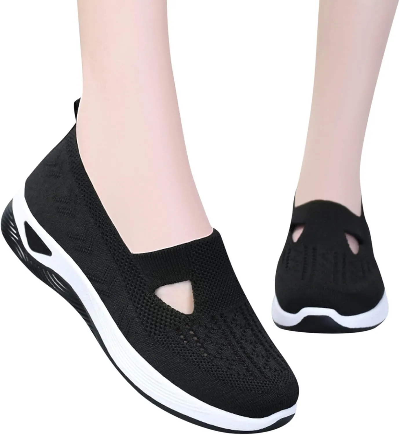 Orthopedic Shoes for Women Woven Orthopedic Running Shoes for Women Wide Feet Men's Casual Shoes Fashion Sneakers 2025 Platform Tennis Shoe White Loafers