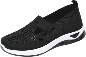 Orthopedic Shoes for Women Woven Orthopedic Running Shoes for Women Wide Feet Men's Casual Shoes Fashion Sneakers 2025 Platform Tennis Shoe White Loafers