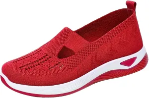 Orthopedic Shoes for Women Woven Orthopedic Womens Running Shoes Comfortable Men Casual Shoes High Top Sneakers Slip On Tennis Shoe Loafers Casual Slip On