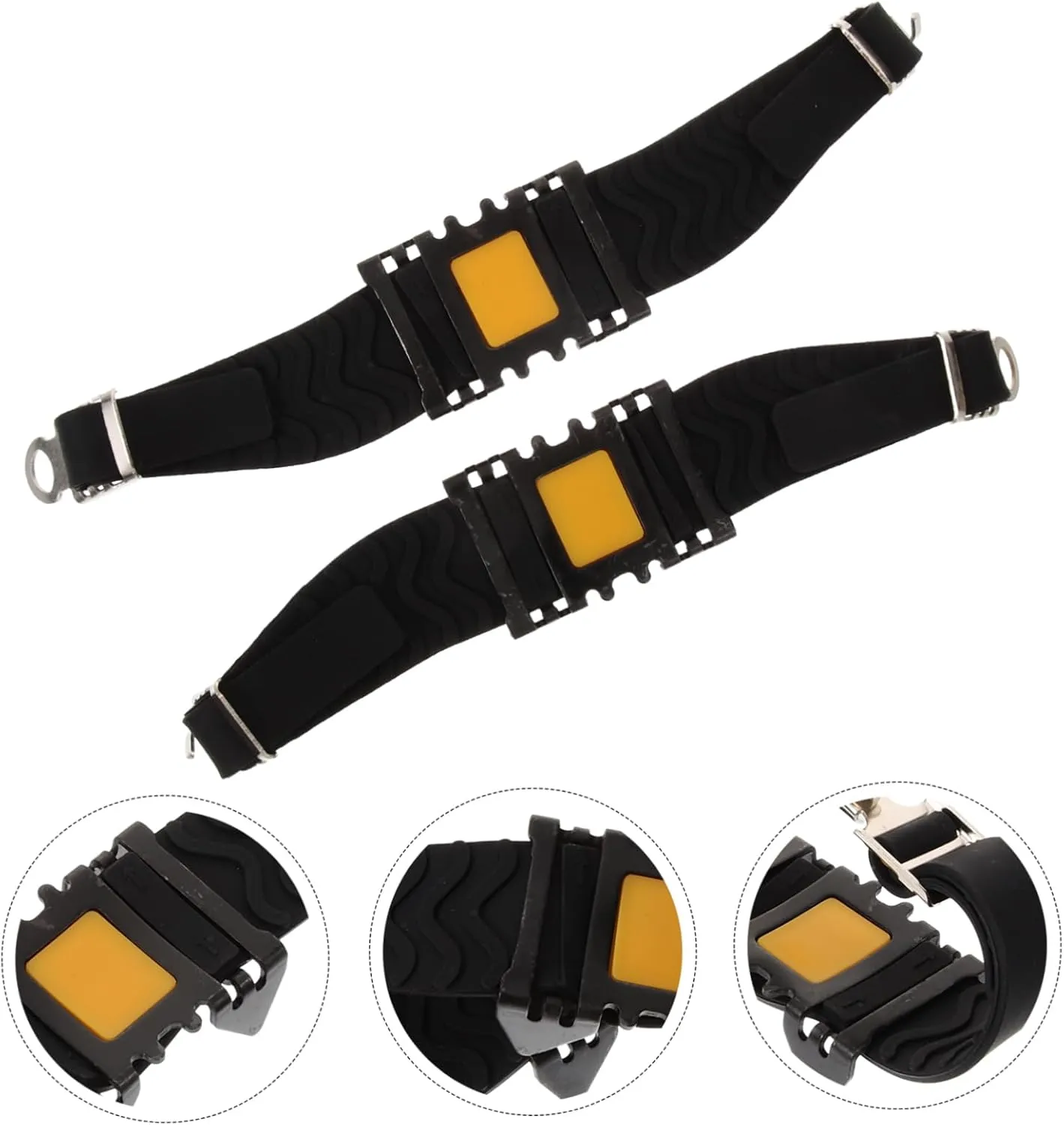 Outdoor Anti-Slip Shoe Covers Women Snow Shoes Tread Studs Cleat Boot Crampon Traction Winter Accessory