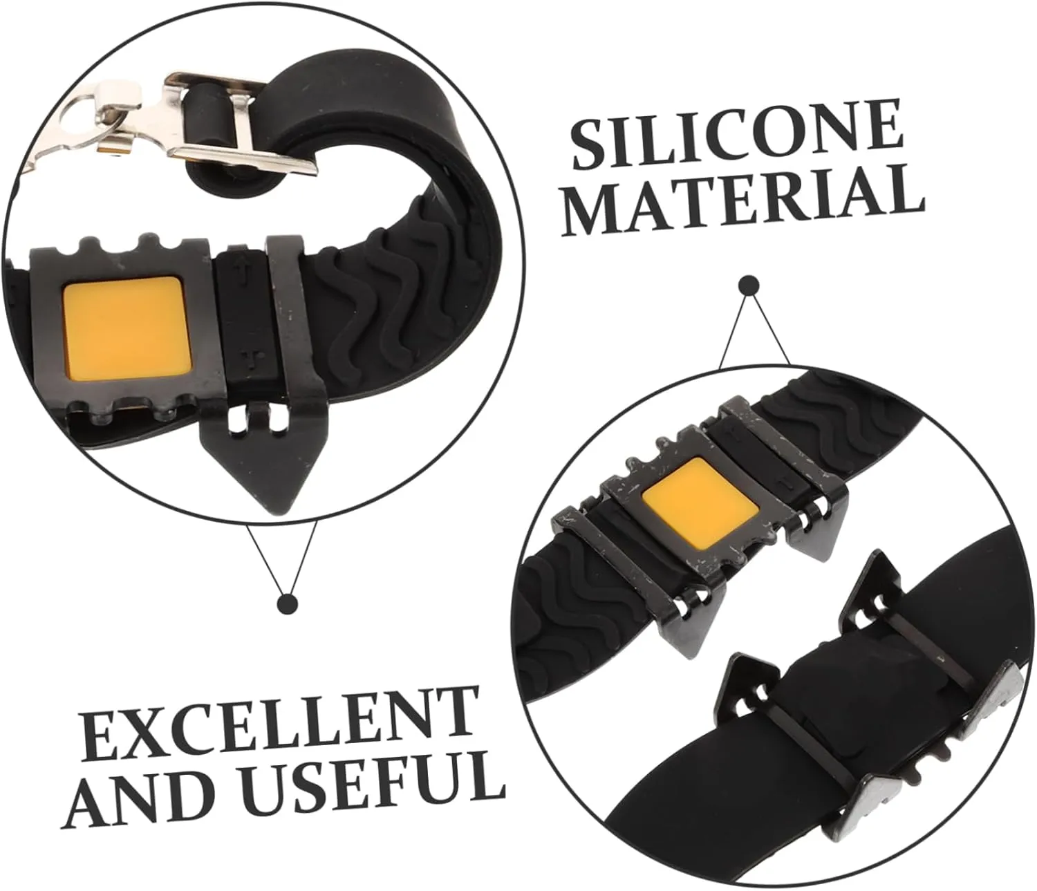 Outdoor Anti-Slip Shoe Covers Women Snow Shoes Tread Studs Cleat Boot Crampon Traction Winter Accessory