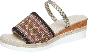 Platform Sandals for Women Versatile Platform Sandals Casual Non Slip Wedge Sandals Breathable Casual Sandals