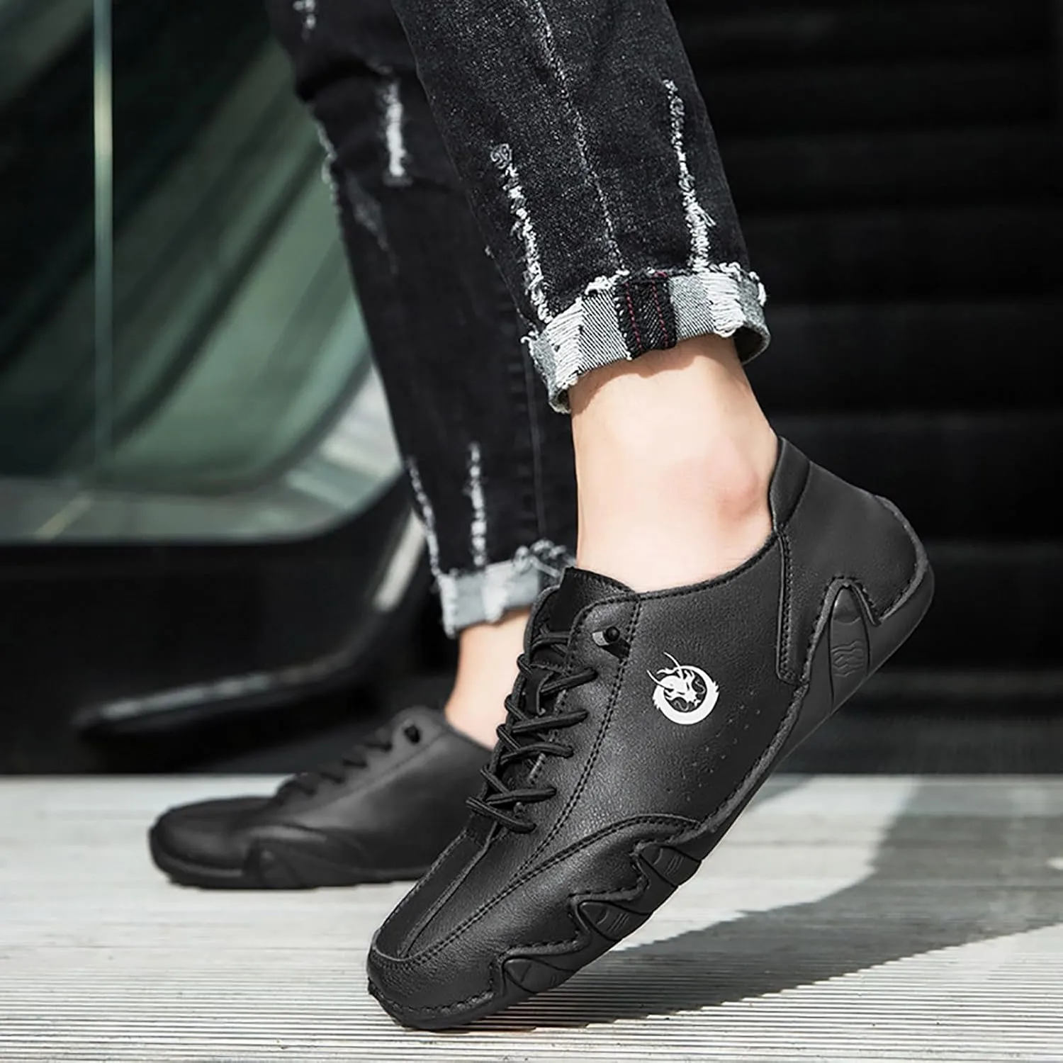 Running Shoes for Men Casual Fashion Simple Running Summer and Autumn Lightweight Slip On Loafers