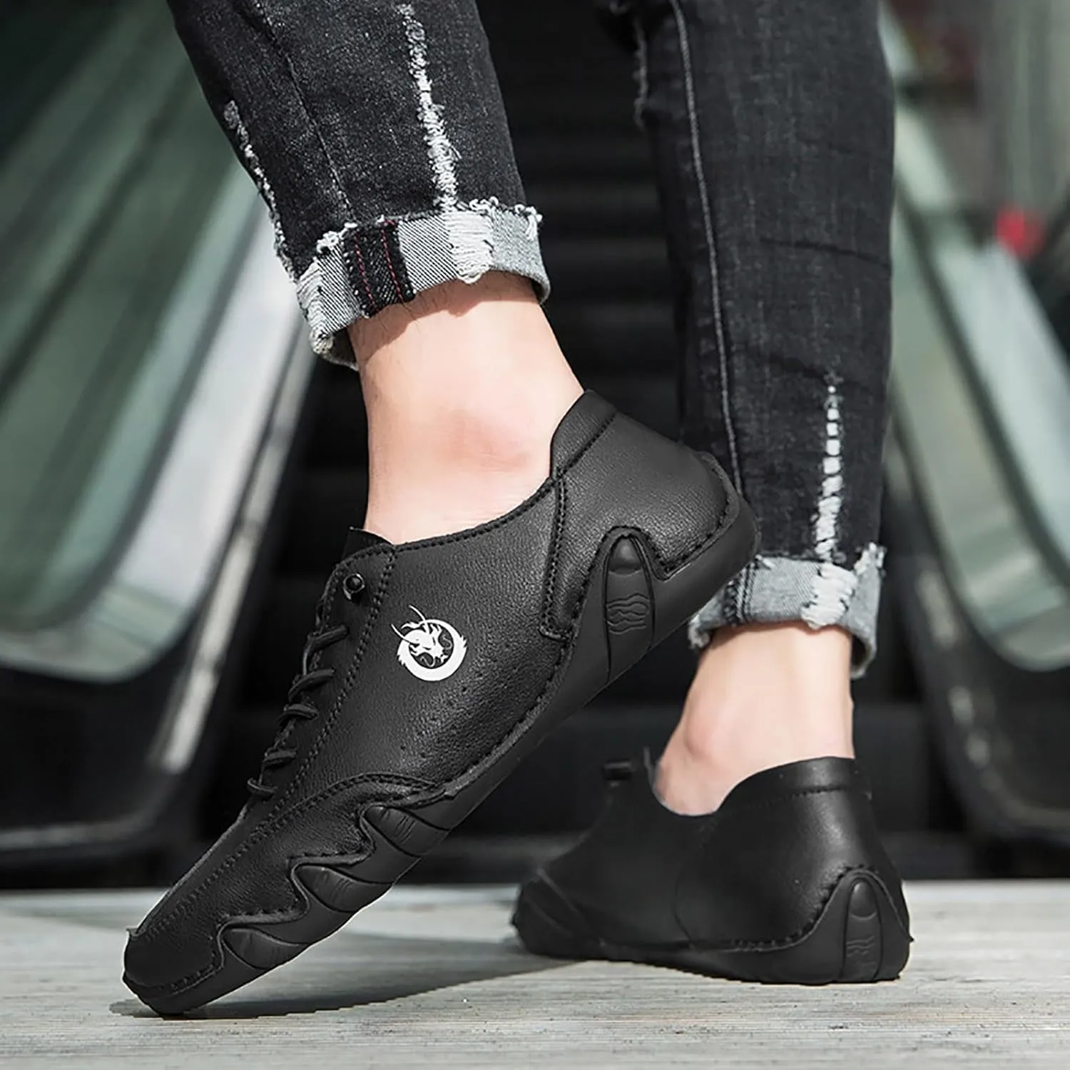 Running Shoes for Men Casual Fashion Simple Running Summer and Autumn Lightweight Slip On Loafers