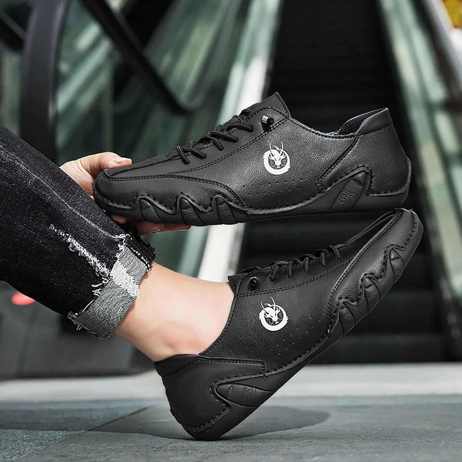 Running Shoes for Men Casual Fashion Simple Running Summer and Autumn Lightweight Slip On Loafers