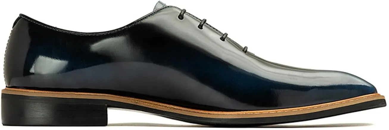 Santimon Men's Genuine Leather Oxford Dress Shoes | Handcrafted Brogue Derby for Business Casual/Wedding/Tuxedo | Formal Shoes with Engraved Detail