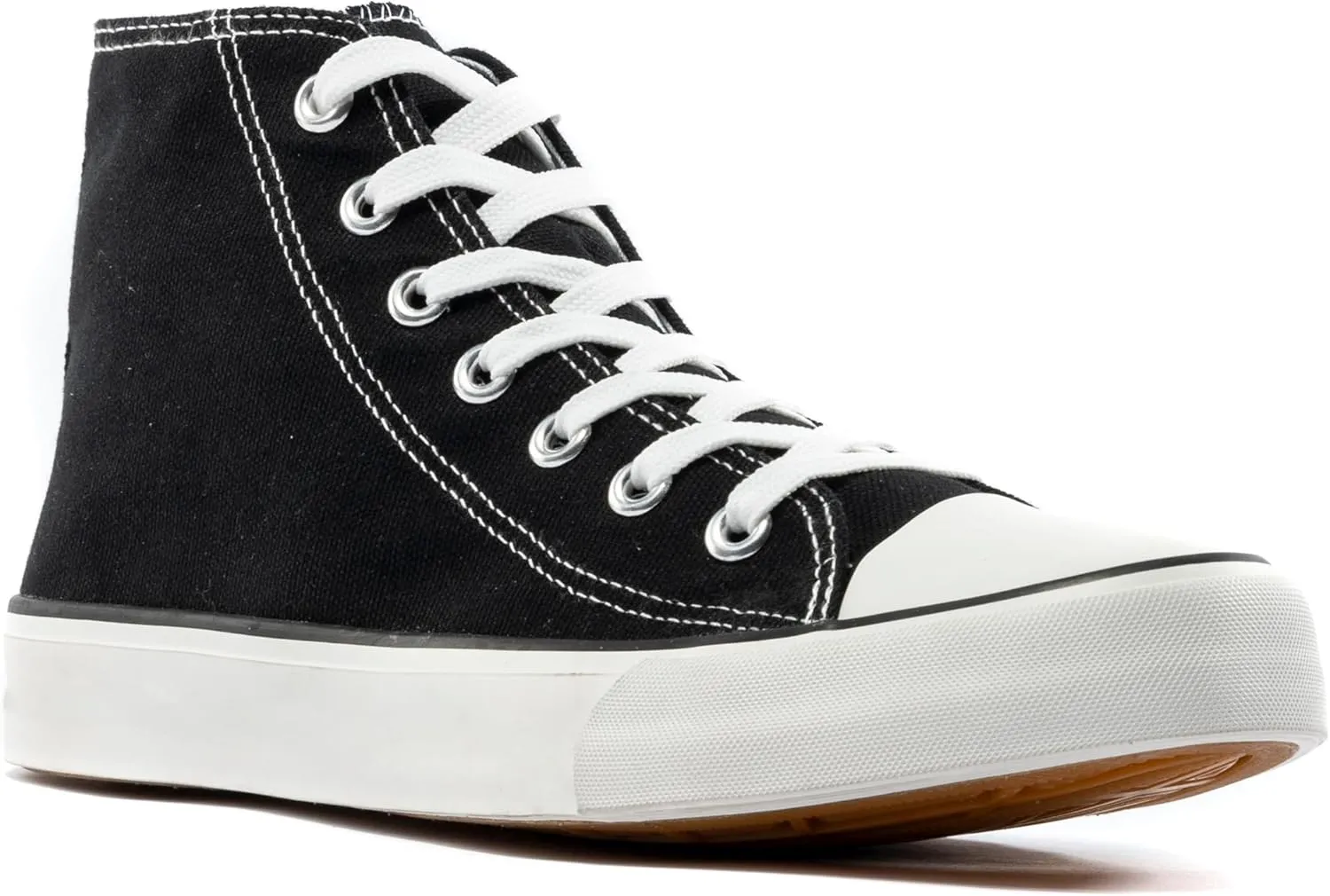 sharllen Men's High Top Canvas Sneakers Classic Casual Lace Up Canvas Shoes Comfortable Fashion Walking Shoes for Men