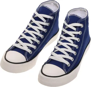 sharllen Men's High Top Canvas Sneakers Classic Casual Lace Up Canvas Shoes Comfortable Fashion Walking Shoes for Men