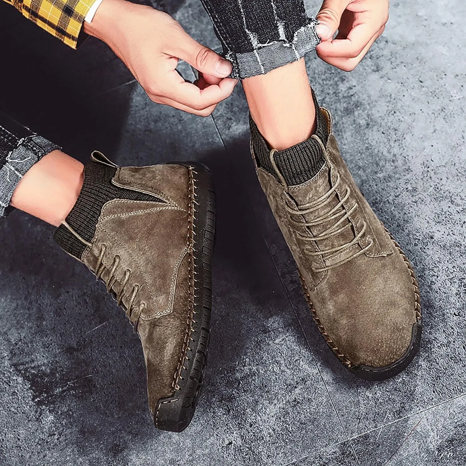 Shoes for Men Golf Fashion Simple Outdoor Summer and Autumn Lightweight Driving Street Shoes