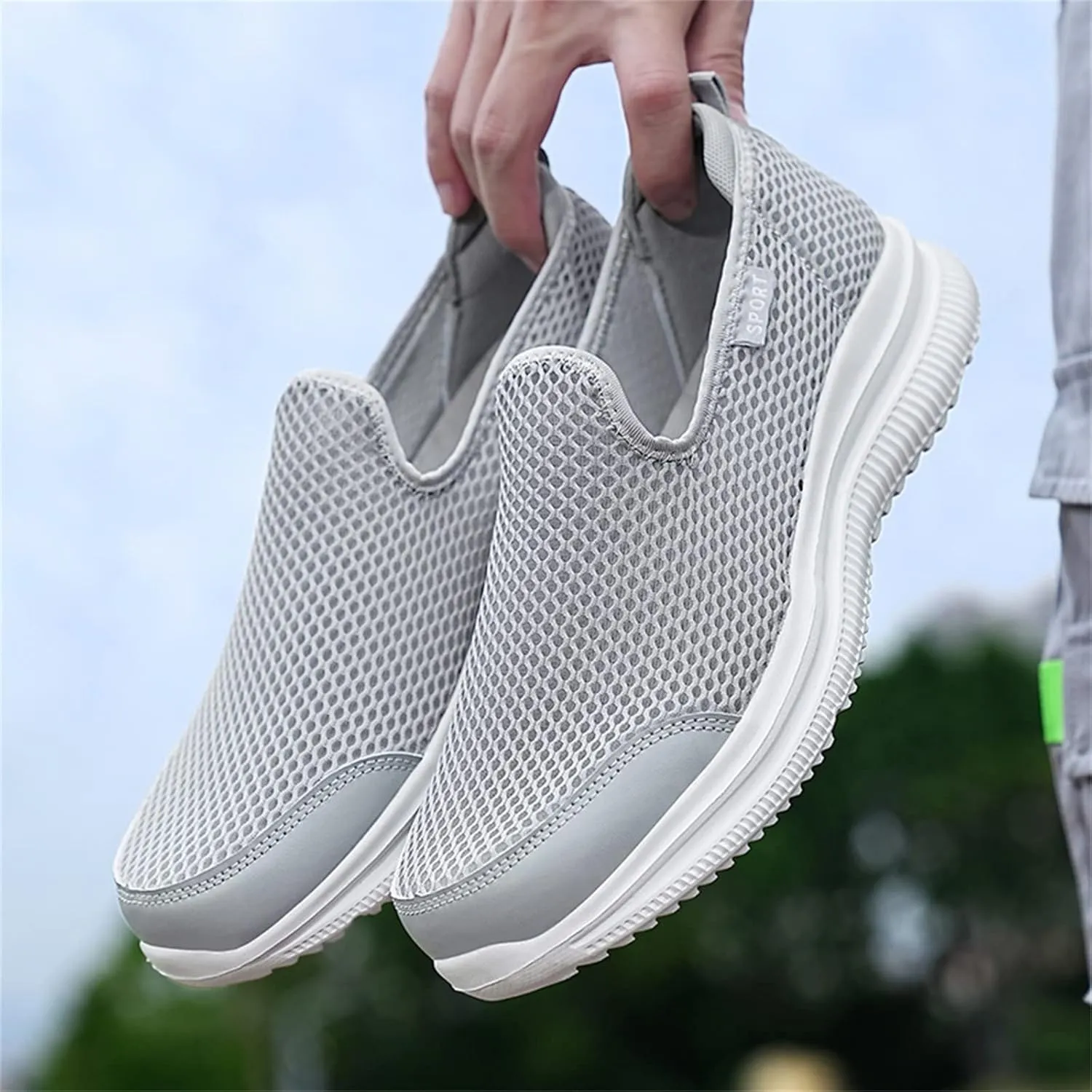 Shoes for Men Soft Cushions Athletic Walking Outdoor Traveling Lightweight Workout Men's Sneaker