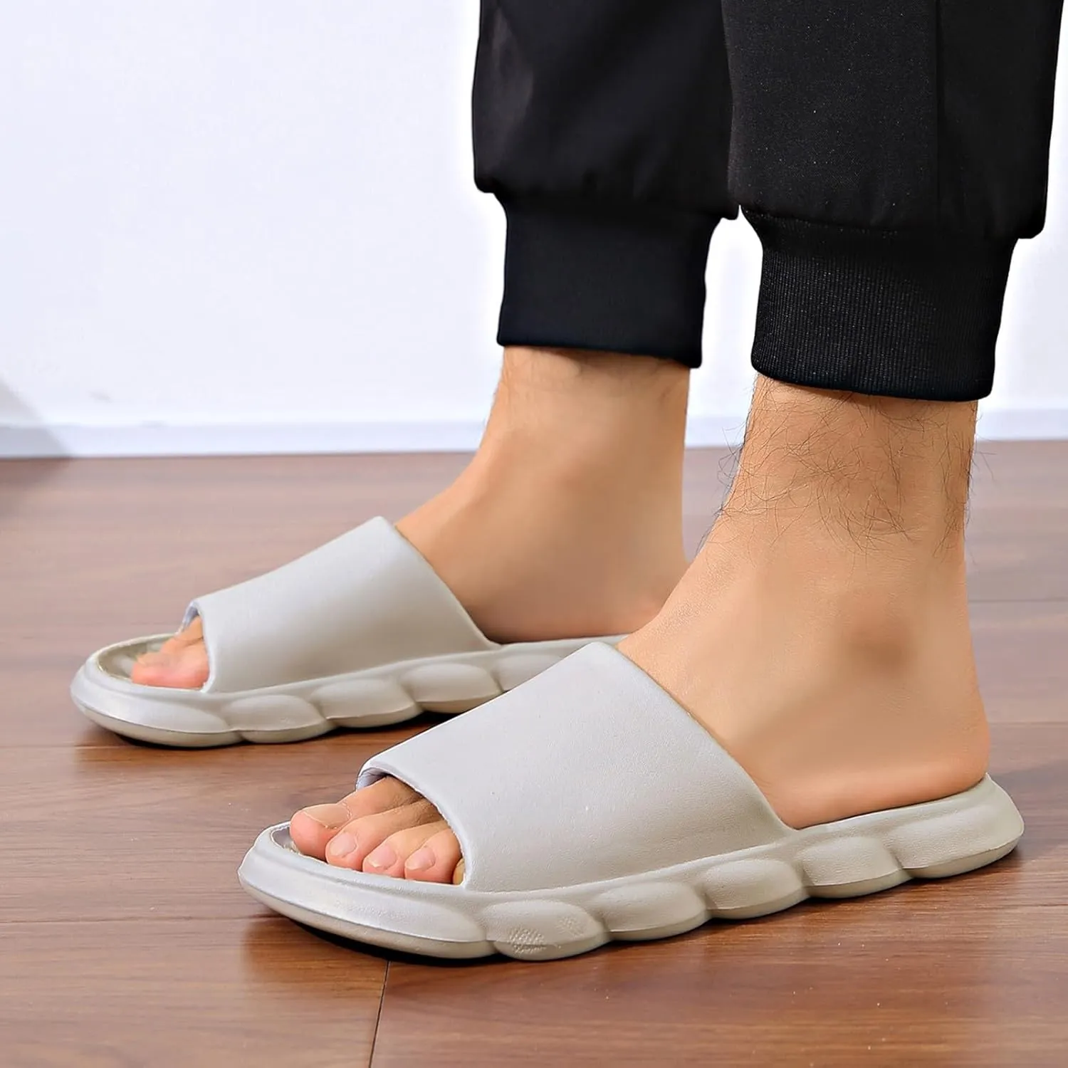 Shower Slide Sandal for Women Non Slip Pool Beach Bathroom Travel Slippers Non Slip Pool Slides Womens Slides