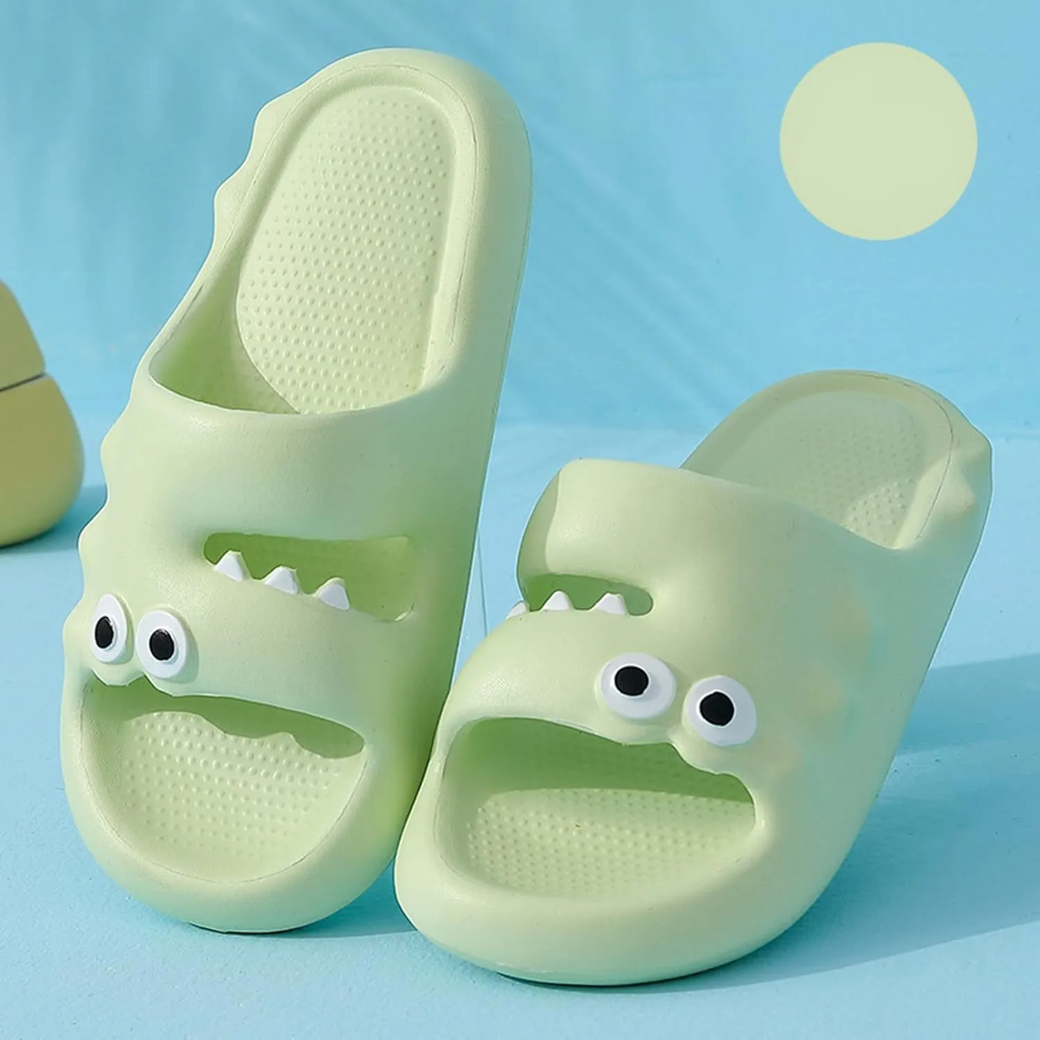 Showers Sandals Mens Cloud Slides Womens Indoor Slipper Shower Shoes Non-Slip Quick Drying Open Toe