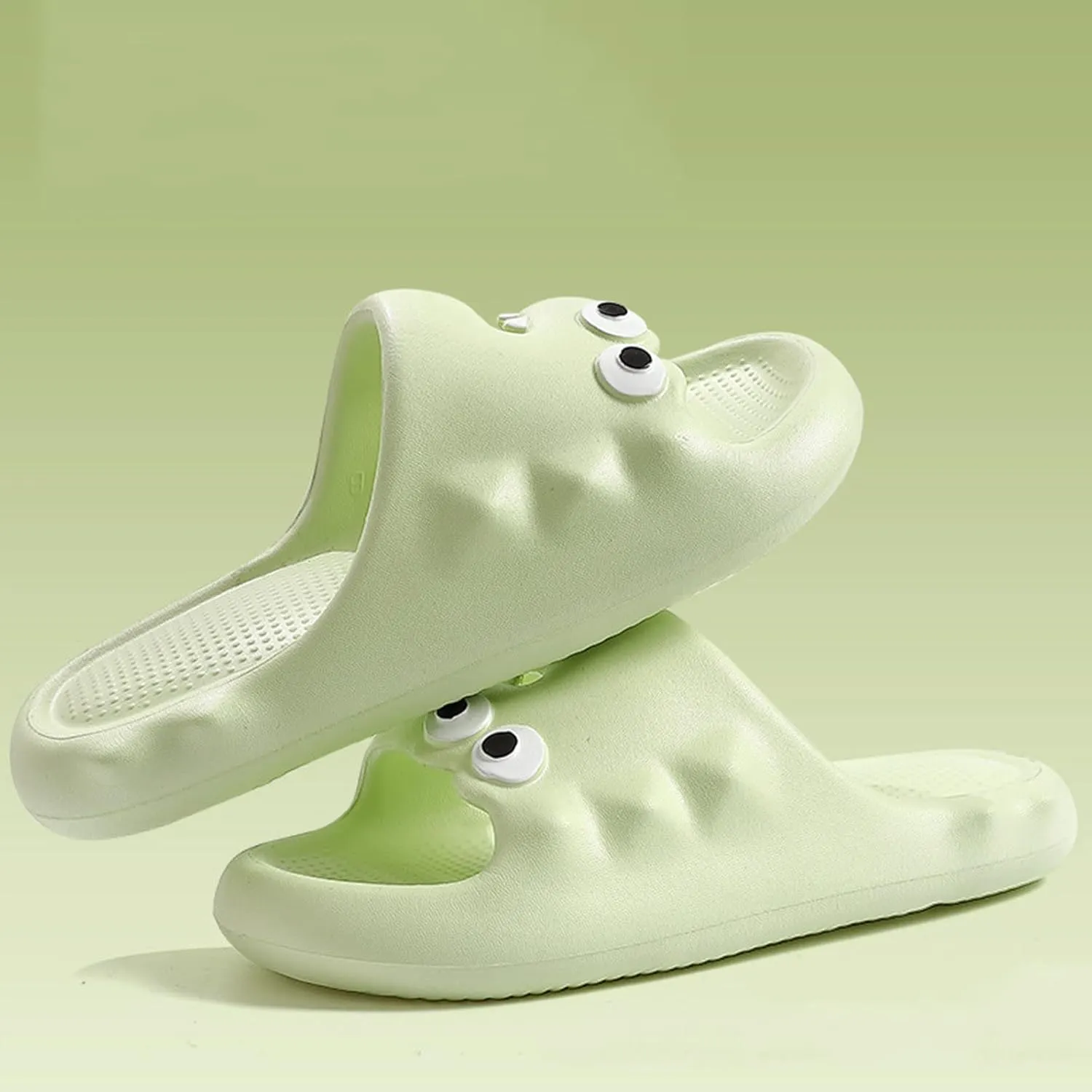 Showers Sandals Mens Cloud Slides Womens Indoor Slipper Shower Shoes Non-Slip Quick Drying Open Toe