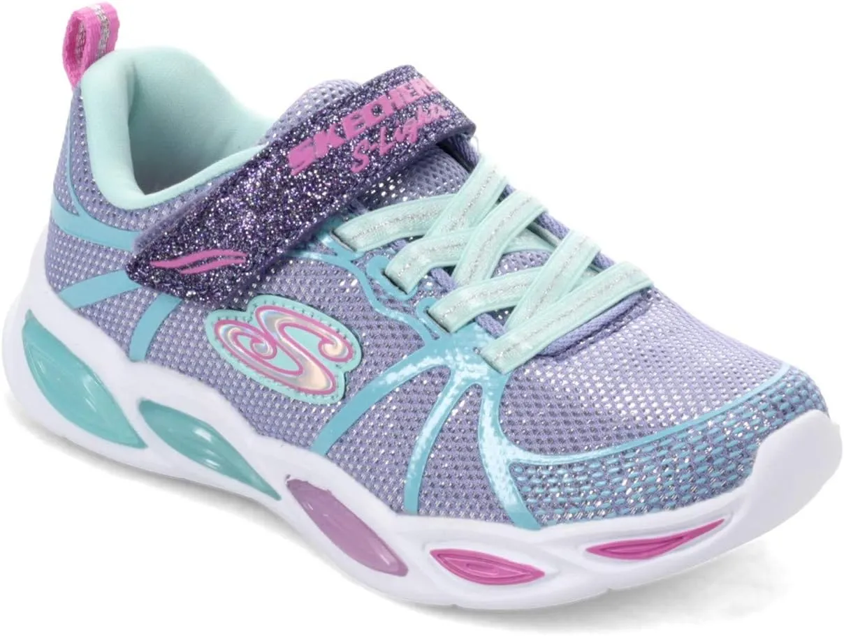 Skechers Girls' Shimmer Beams Sporty Glow