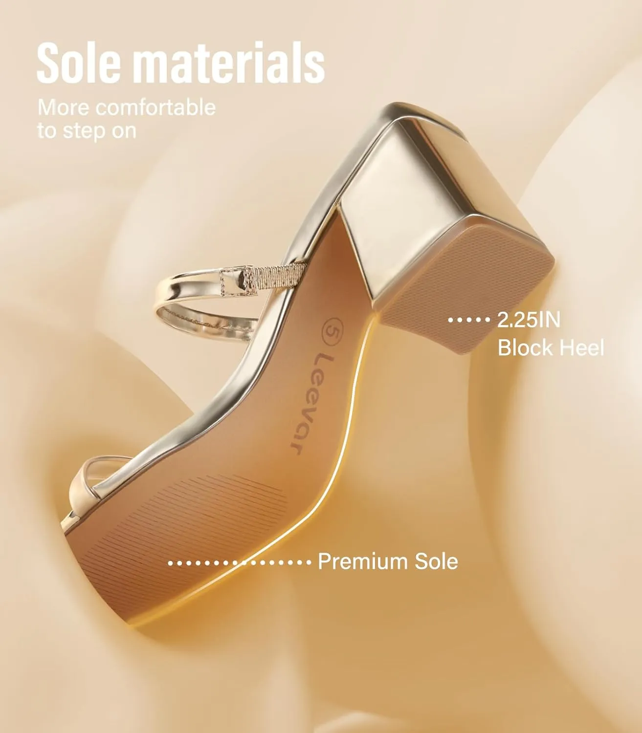 Square Toe Heeled Sandals for Women - Women's Low Block Heels Sandals - 2.25IN Open Toe Ankle Strap Chunky Heels - Slip on Heeled Sandal Mule- Nude Black Strappy Heels for Party Wedding Dress Shoes