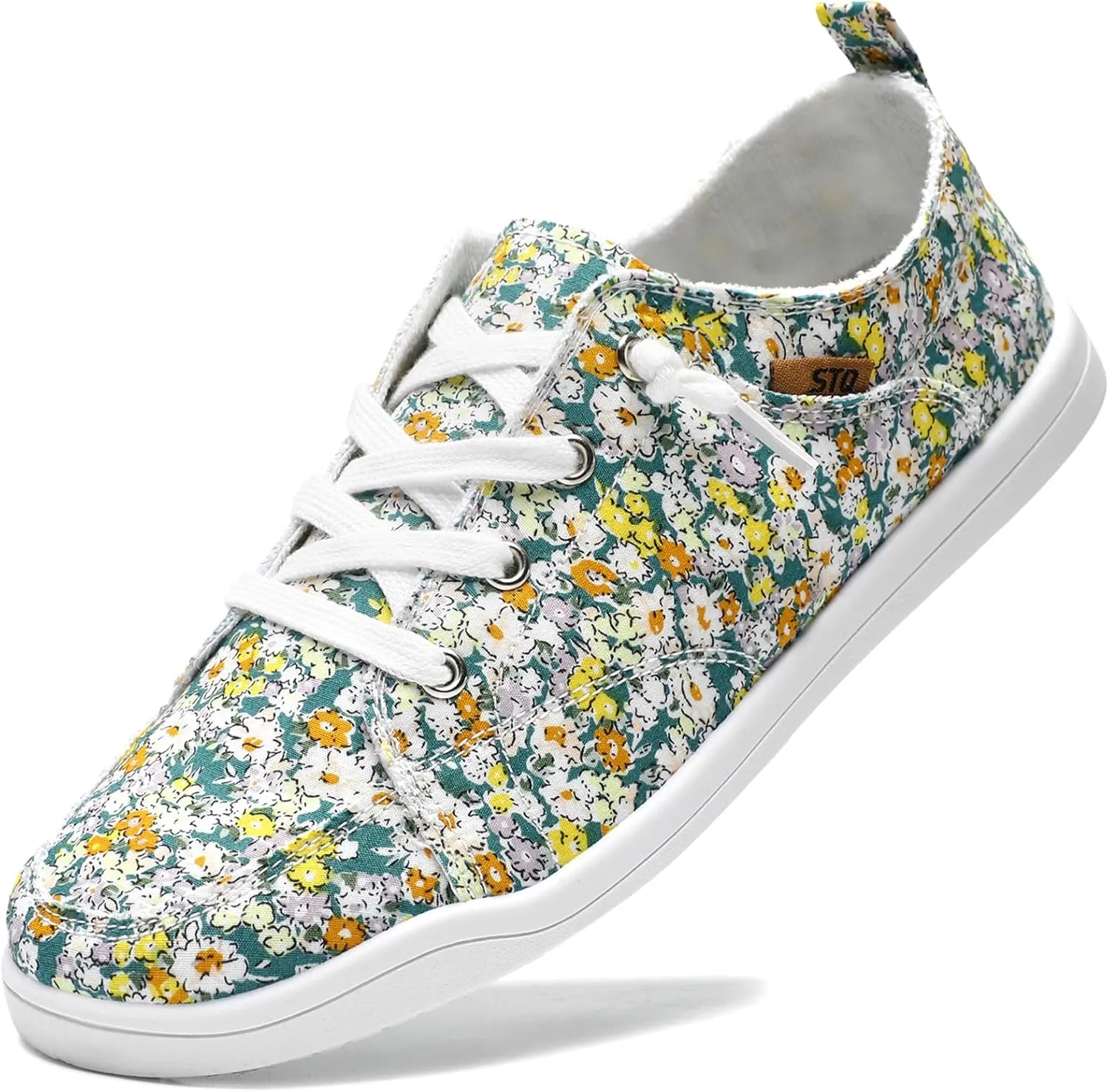 STQ Slip on Sneakers for Women Casual Canvas Shoes Machine Washable