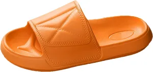 Summer Slides Sandals for Women Non Slip Quick Drying Shower Slides Pillow Slippers Pillow Slippers for Women