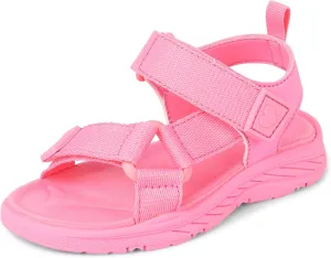 The Children's Place Girl's Baby Toddler Sporty Sandals with Adjustable Straps