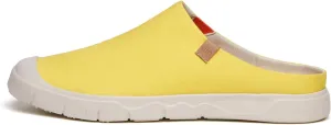 UIN Men's Loafers Lightweight Comfort Mules Walking Casual Slipper Household Slip Ons Art Painted Travel Shoes Cadiz Yellow Maize (8)
