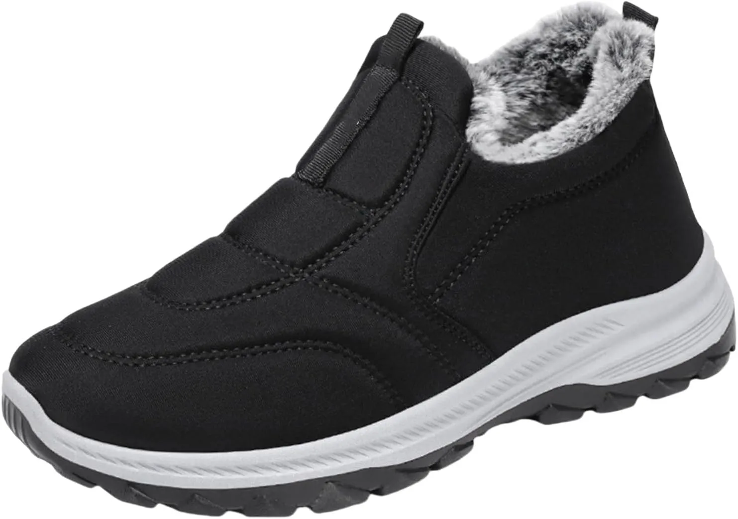 Winter Boots for Women Waterproof Lined Snow Boots Ladies Womens Fur Lined Ankle Boot Barefoot Shoes Grounded Footwear Hiking Steel Toe Boots for Men Mens Booties Winter