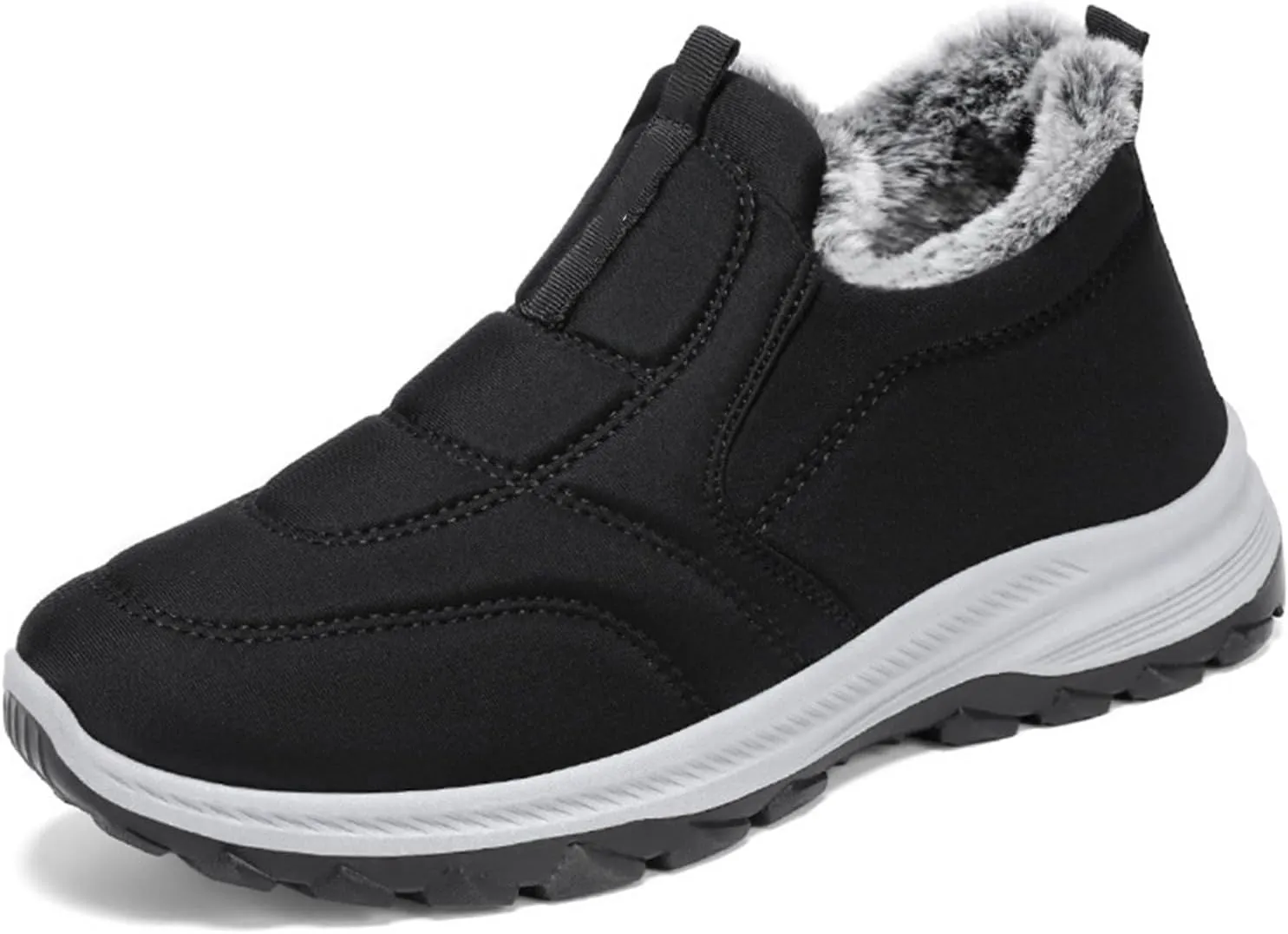 Winter Boots for Women Waterproof Lined Snow Boots Ladies Womens Fur Lined Ankle Boot Barefoot Shoes Grounded Footwear Hiking Steel Toe Boots for Men Mens Booties Winter
