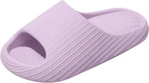 Women for Summer Pillow Slippers for Women and Men Summer Shower Slides Non Slip Quick Drying Comfortable Slippers