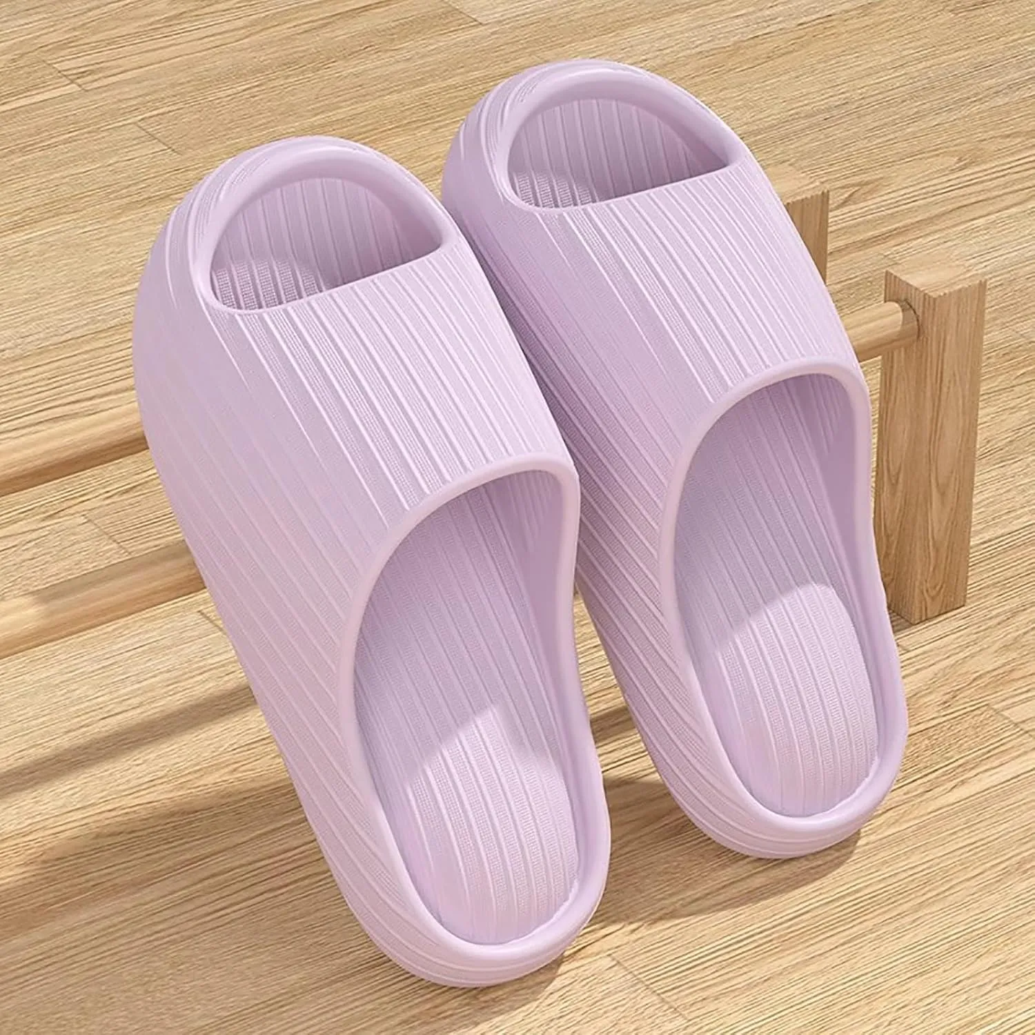 Women for Summer Pillow Slippers for Women and Men Summer Shower Slides Non Slip Quick Drying Comfortable Slippers