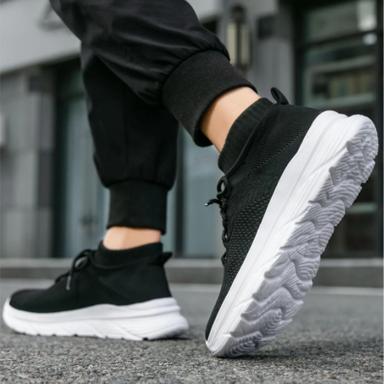 Women Walking Shoes Sock Sneakers Slip-On Breath Tennis Shoes Womens Mesh Breathable Ladies Shoes Casual Walking Sneakers Brown Tennis Shoe Loafers Dress Shoe