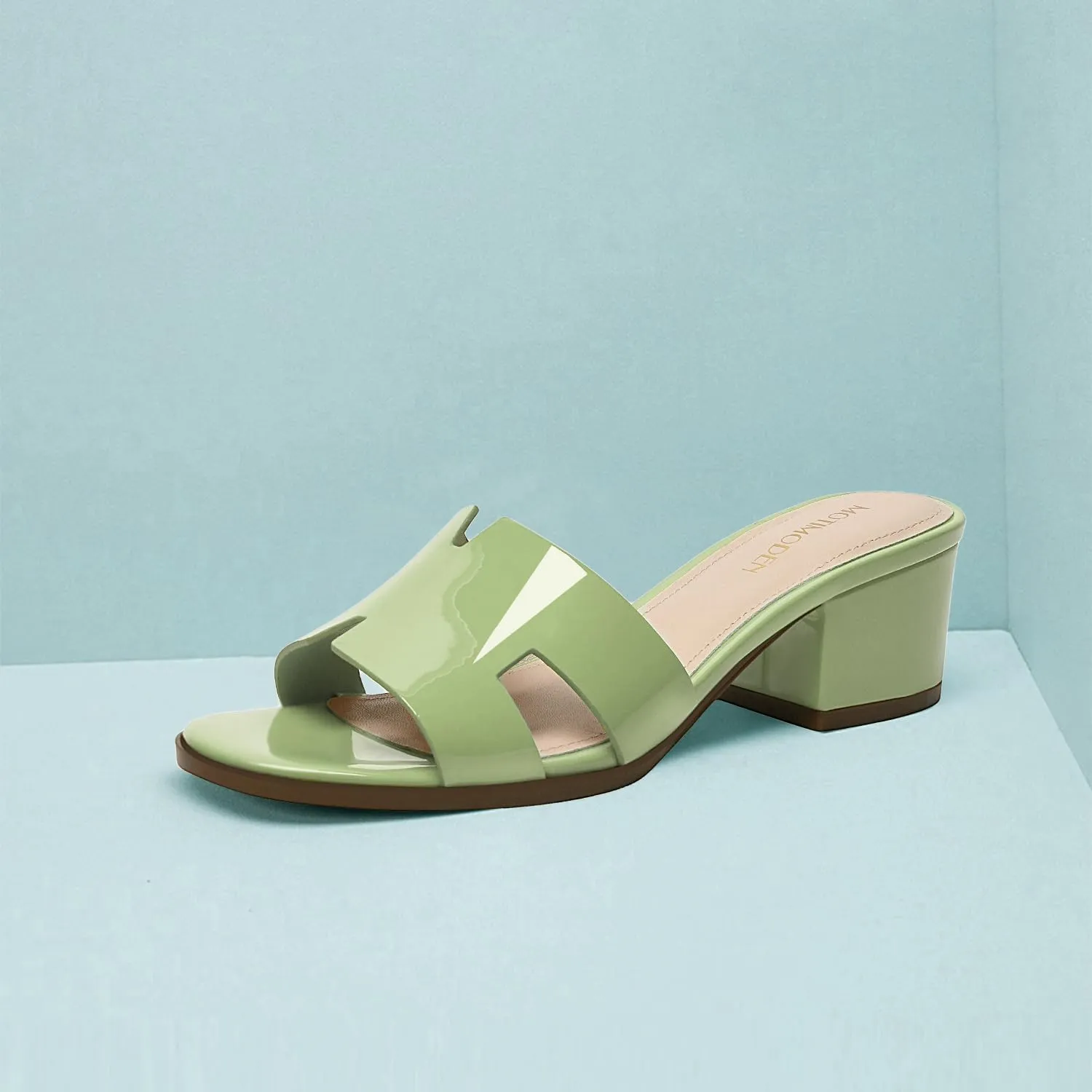 Women's Chunky Open Toe Low Block Heels Kitten Dressy Heels for Women Low Heel Sandals for Women Summer Comfy Heels