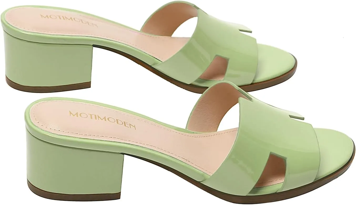 Women's Chunky Open Toe Low Block Heels Kitten Dressy Heels for Women Low Heel Sandals for Women Summer Comfy Heels