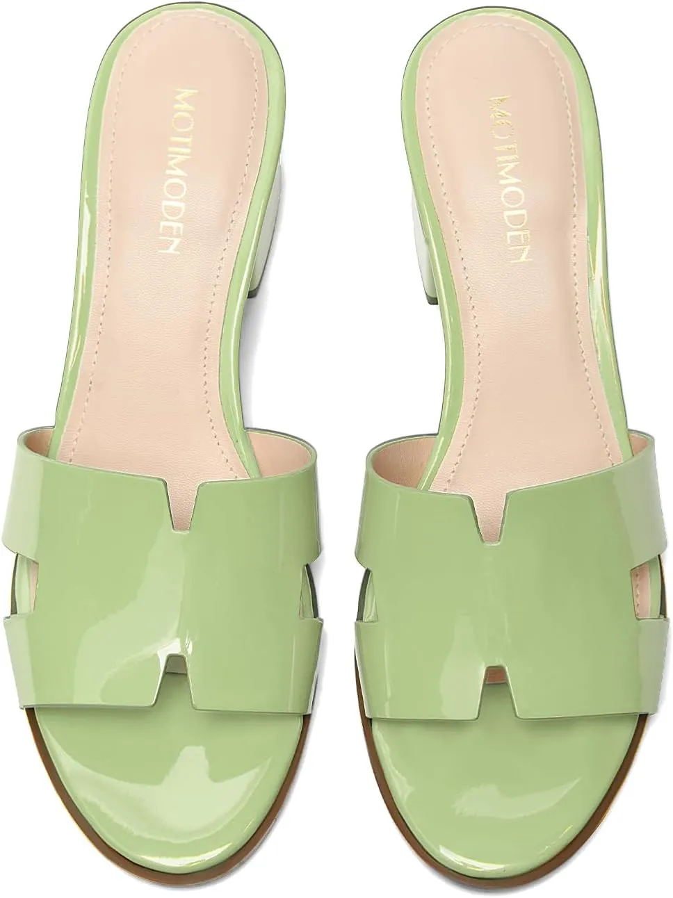 Women's Chunky Open Toe Low Block Heels Kitten Dressy Heels for Women Low Heel Sandals for Women Summer Comfy Heels