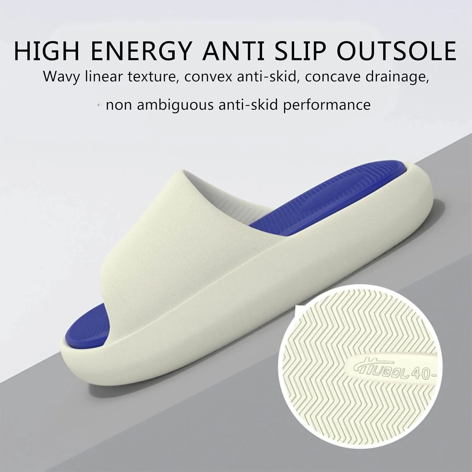 Women's Cloud Slides Quick Drying Non Slip Slippers Arch Support Sandals Women's Summer Fashion Slides Sandal
