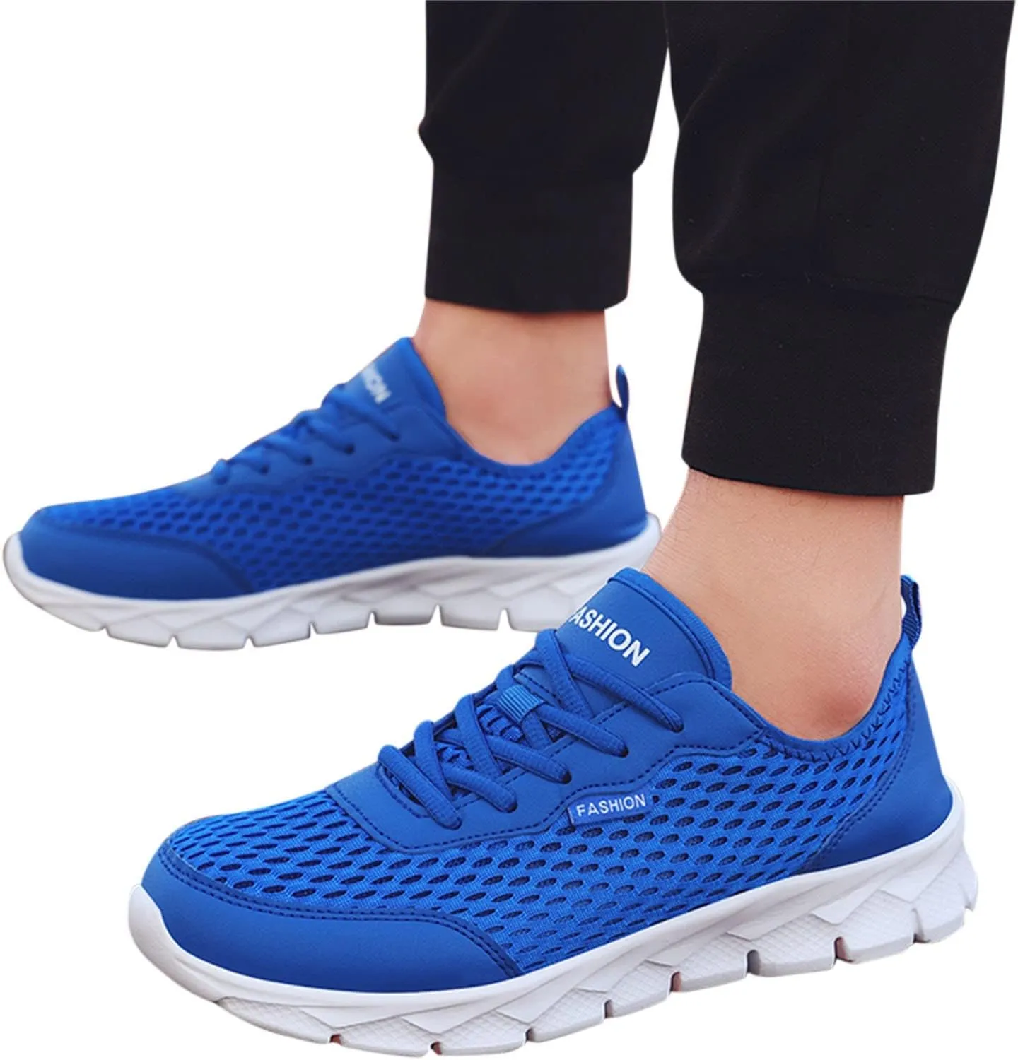 Women's Fashion Sneaker Non Slip Lace Up Comfort Women's Work or Walking Sneakers Casual Shoes for Women Trendy Comfort Loafers for Women White Sneakers Men