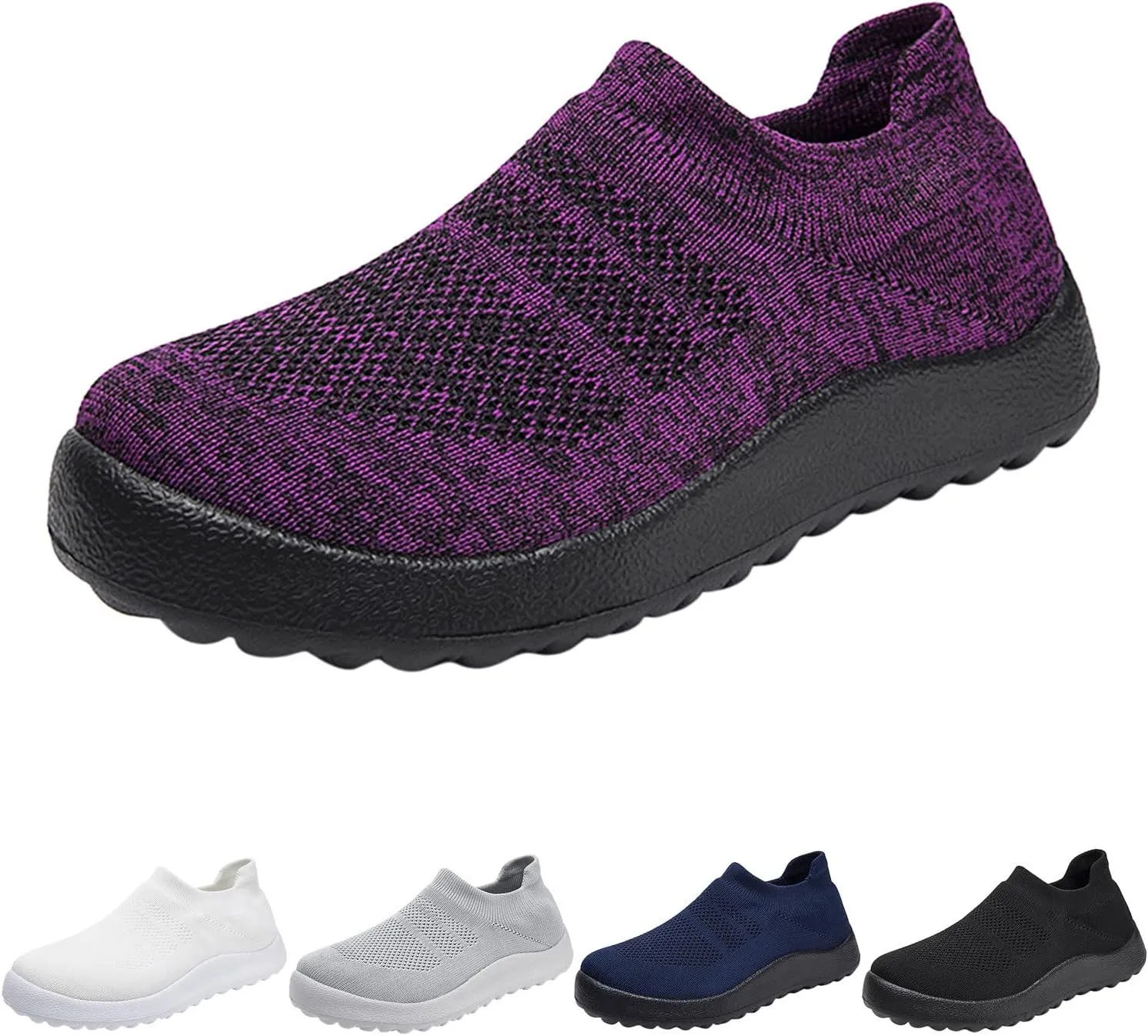 Women's Fashion Sneaker Non Slip Lace Up Comfort Women's Work or Walking Sneakers Casual Shoes for Women Trendy Comfort Loafers for Women White Sneakers Men