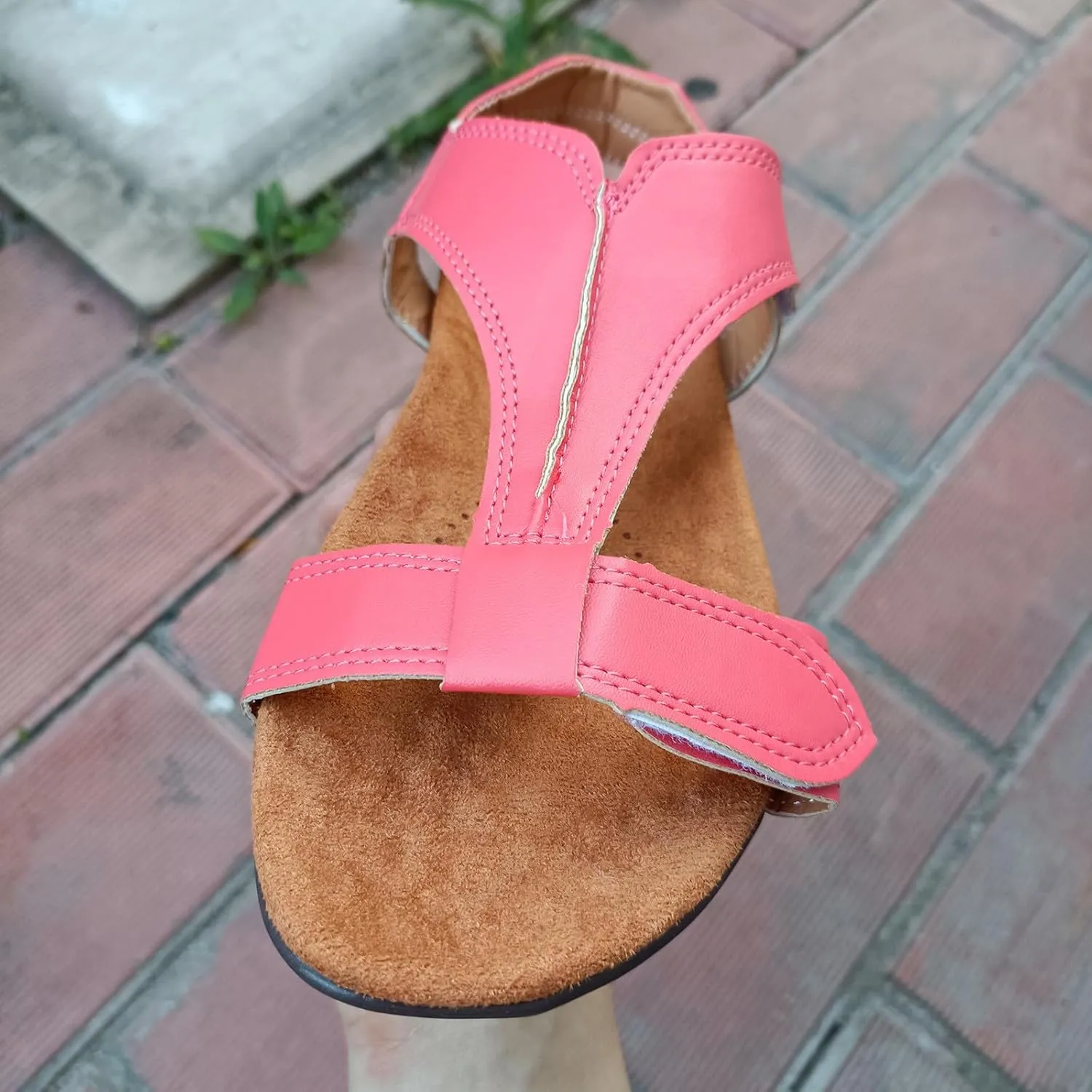 Women's Orthopedic Arch Support Sandals Summer Comfortable Walking Flat Beach Sandals Casual Dressy Mens Beach Flip Flops Size 9