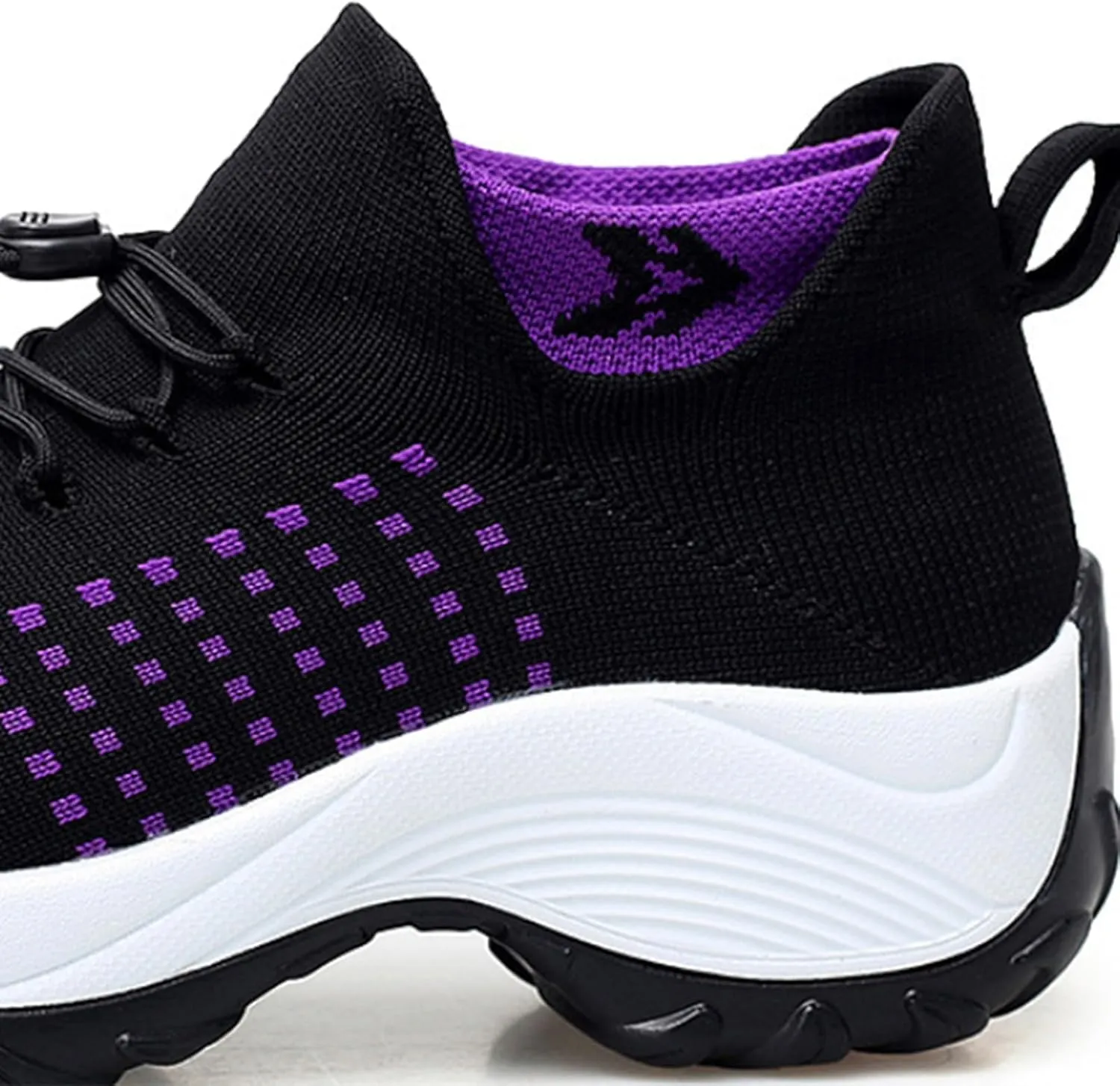 Womens Orthopedic Sneakers Breathable Walking Shoes with Arch Support Slip-on Trainers Orthotic Non Slip Sock Sneakers Comfortwear Ortho Stretch Cushion Shoes for Plantar Fasciitis