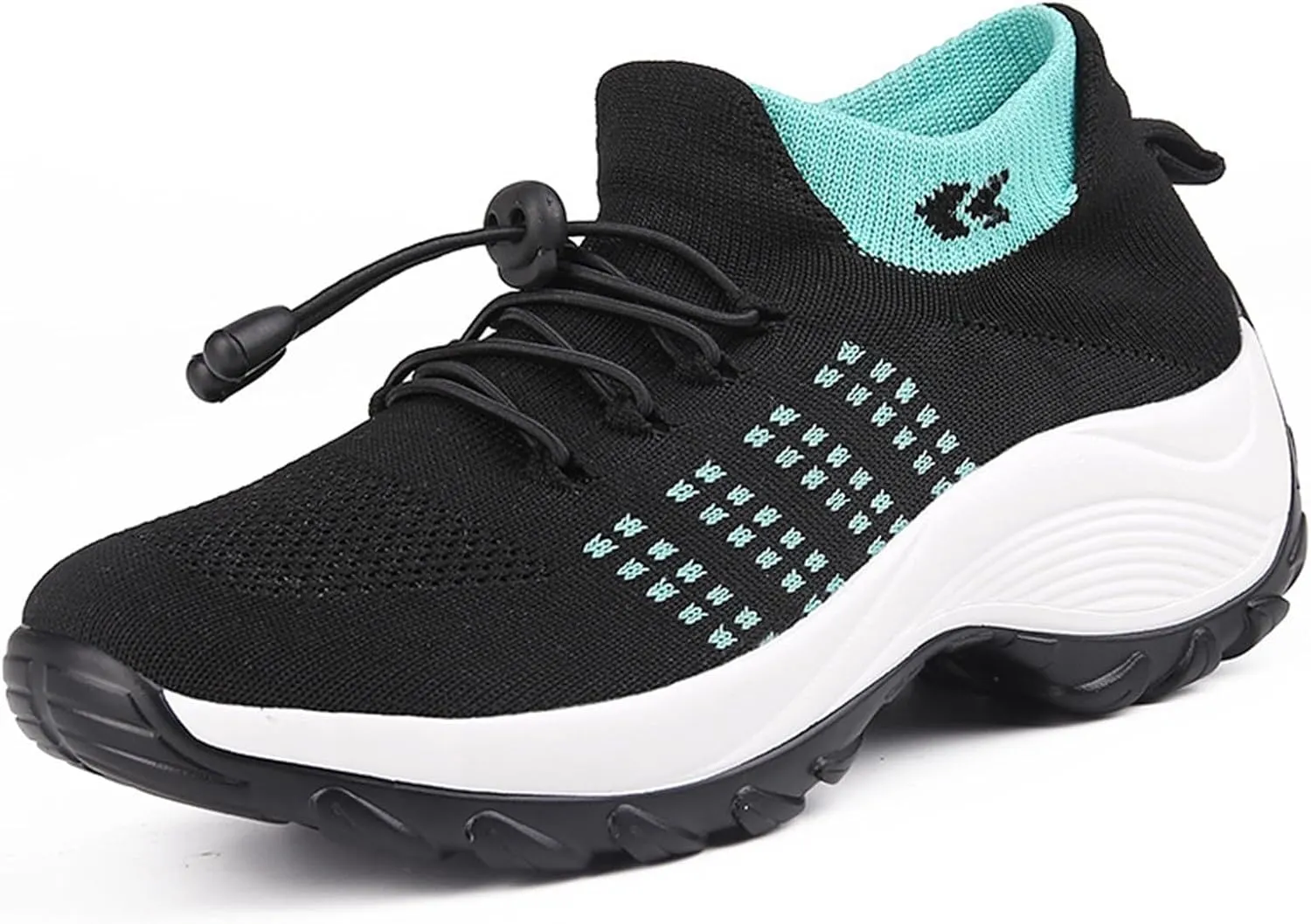 Womens Orthopedic Sneakers Breathable Walking Shoes with Arch Support Slip-on Trainers Orthotic Non Slip Sock Sneakers Comfortwear Ortho Stretch Cushion Shoes for Plantar Fasciitis