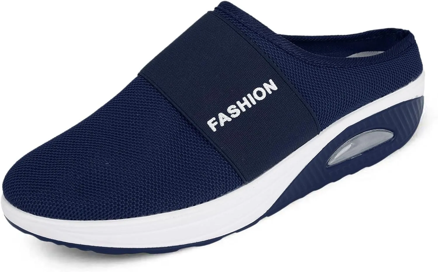 Women's Slip-on Mule Sneakers Lightweight Womens Running Shoes Lightweight Casual Shoes for Fall Black Platform Sneaker Platform Tennis Shoe Loafers Casual Slip On