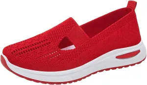 Women's Slip on Sneakers Shoes Woven Orthopedic Tennis Shoes Men Food Service Casual Shoes for Fall High Top Sneakers Tennis Shoe Loafers Casual Slip On