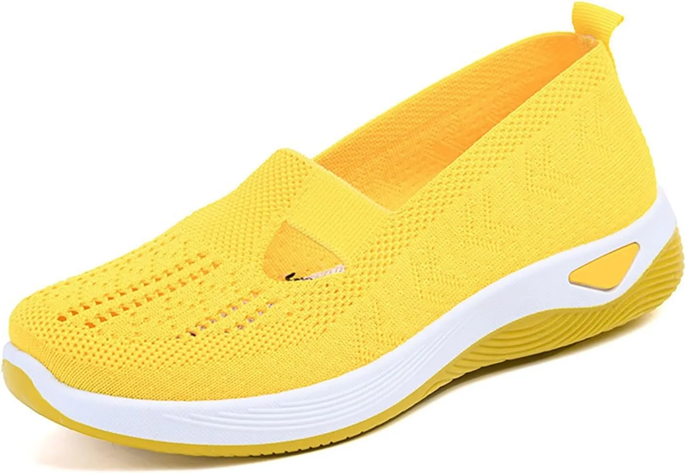 Women's Woven Orthopedic Breathable Soft Shoes Womens Running Shoes Arch Support Shoes Dressy Casual Wedge Sneakers Tennis Shoe Loafers Dress Shoe
