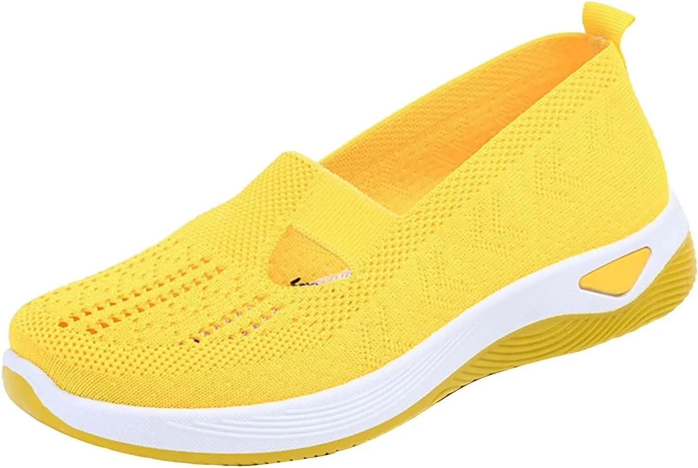 Women's Woven Orthopedic Breathable Soft Shoes Womens Running Shoes Arch Support Shoes Dressy Casual Wedge Sneakers Tennis Shoe Loafers Dress Shoe