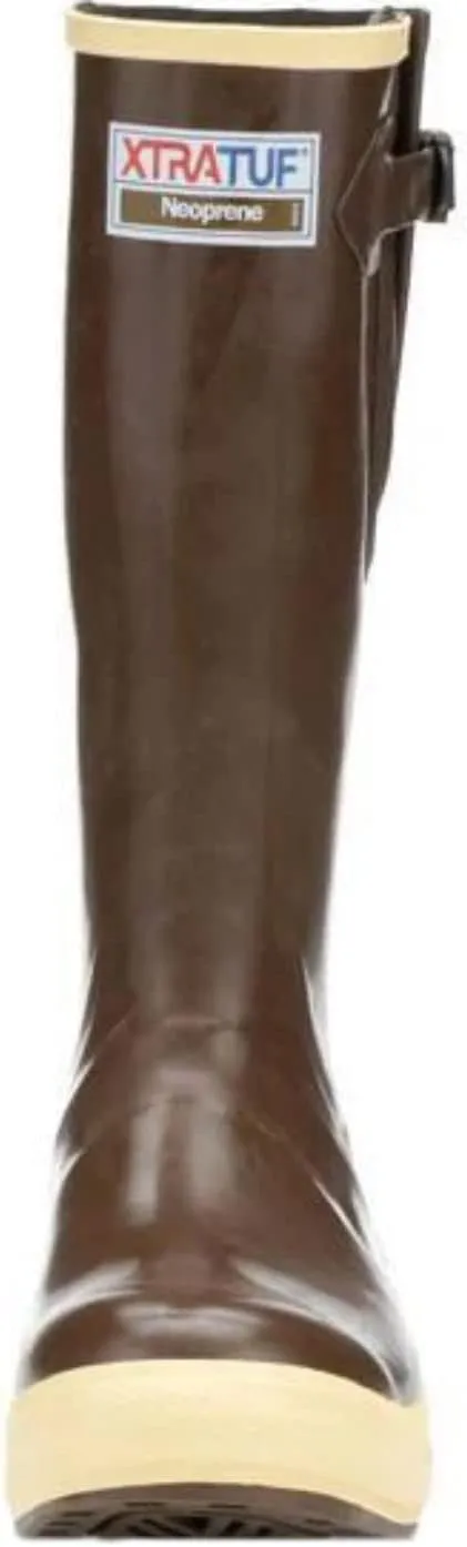 Xtratuf Men's Fishing Watertight Latex Neoprene Slip Resistant Traction 15in W/Side Gussets Plain Toe Legacy Boots 15"